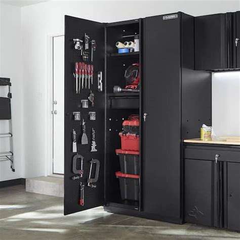 husky heavy duty welded 20-gauge steel freestanding garage cabinet|husky 28x36 garage cabinet.